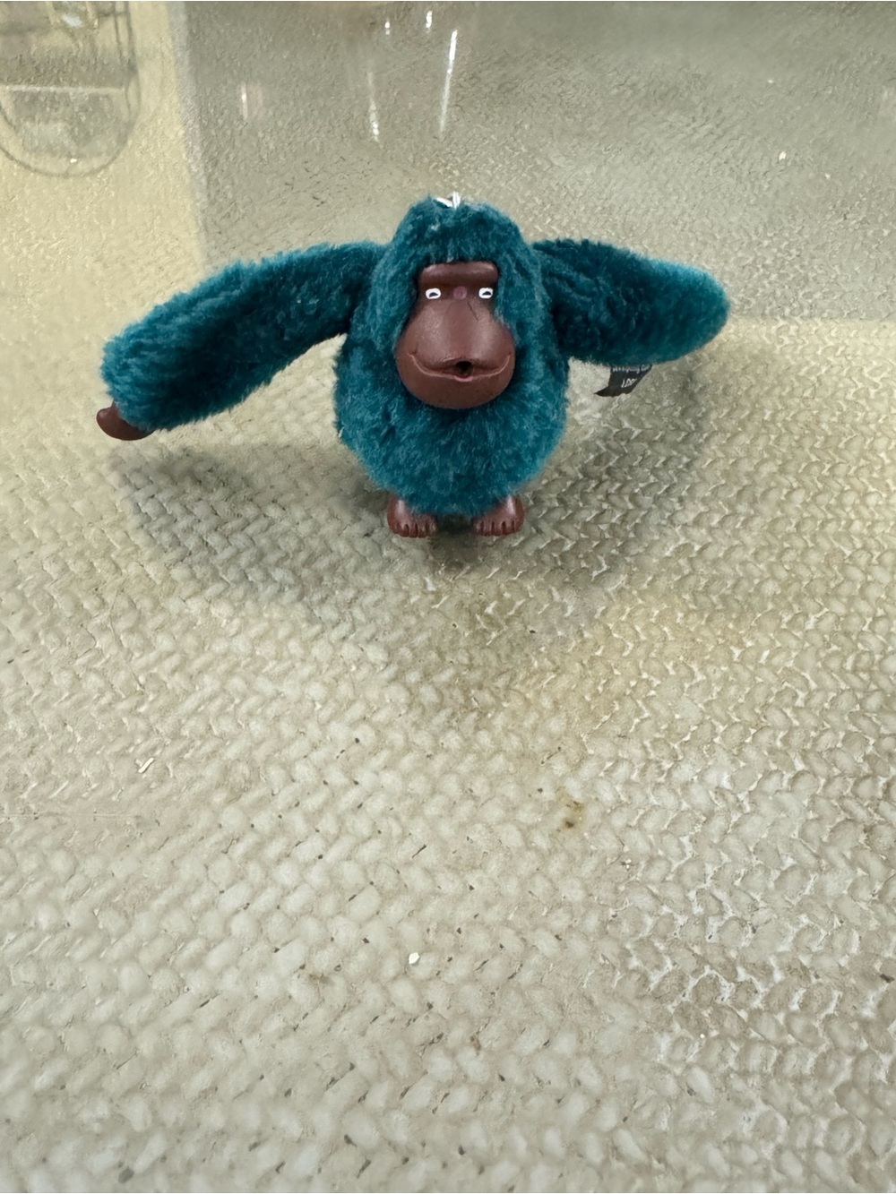 Kids Plush Teal Monkey Bath Toy - Soft Plush for Play